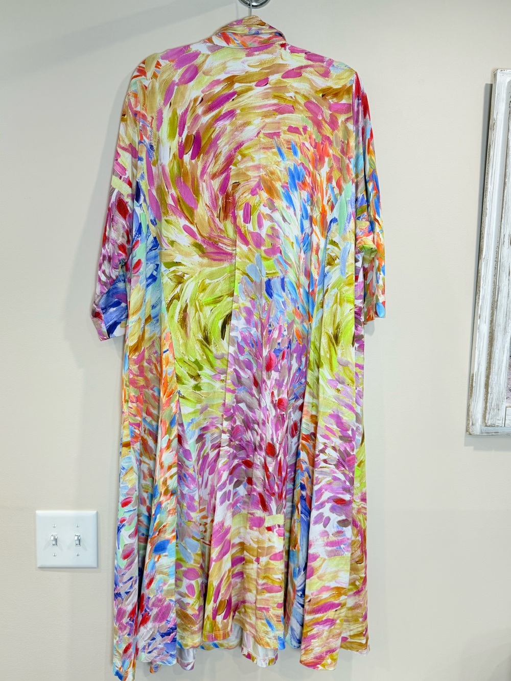 🔥NWOT Ulla Popken Women’s Colorful Dress Size 24/26 🔥 - Picture 2 of 5